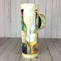 Tri Coastal 2002 Art in Motion Wine Carrier Tube Bottle Holder Gift Box ... - $19.00