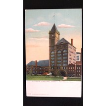 Train Station Depot IL Central Depot Chicago Illinois Vintage Postcard - £3.16 GBP