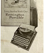 1923 Remington Portable Typewriter Advertisement Students Ephemera 14 x ... - $363.77 MXN