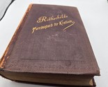 Rothschilds taschenbuch für kaufleute 1888 vintage german book - $19.79