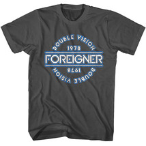 Foreigner Double Vision 1978 Men&#39;s T Shirt 80&#39;s Rock Band Concert Tour Merch - £21.17 GBP+