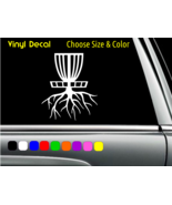 DISC GOLF Roots Basket Decal Laptop Car Window Sticker CHOOSE SIZE COLOR - €2,76 EUR+