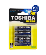 Toshiba AA LR6 E91 MN1500 1.5v Alkaline Batteries (192 batteries) - $75.29