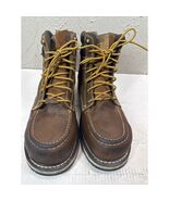 KEEN Utility Men Brown Leather Waterproof Work Boots Size 11D EH - $2,729.80 MXN