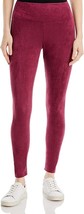 Bagatelle Womens Faux Suede Pull On Leggings Purple M  - £22.57 GBP