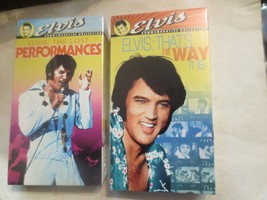 2 ELVIS Commemorative Sealed VHS Lost Performances Thats the Way it is - £7.46 GBP