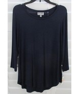 JM Collection (NWT) Women&#39;s 3/4 Sleeve Knit Top Size Small - $291.68 MXN