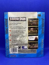 Jurassic Park Sega CD Case Insert - Authentic Original OEM - £6.45 GBP