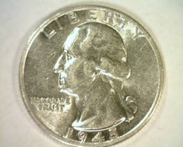 1945 Washington Quarter Choice About Uncirculated Ch. Au Nice Original Coin - £7.57 GBP