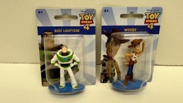 NEW Disney Mattel Toy Story 4 Mini Action Figures Woody &amp; Buzz - £7.85 GBP