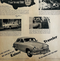 1949 Kaiser Frazer Traveler Advertisement Automobilia Transportation DWJJ17 - $563.03 MXN