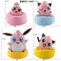 Jiigglypuff Wiigglytuff Action Figure Toys 12cm 4pcs/set  - £19.29 GBP