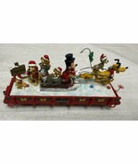 Hawthorne Village Disney Christmas Train Gondola 1950&#39;s Mickey &amp; Friends... - $2,000.14 MXN