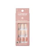KISS imPRESS No Glue Mani Press On Nails, Bare But Better, &#39;Effortless F... - $13.43 CAD