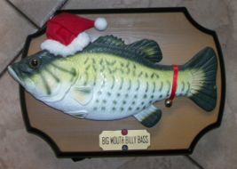 talking christmas fish plaque - $1,014.81 MXN