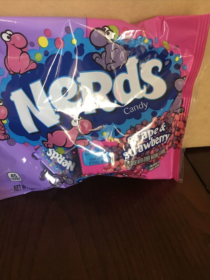 Nerds Candy Grapes And Strawberries Flavor With Other Natural Flavors