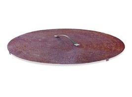 Lid for Curonian Vingis Fire Pit Large Steel 31&quot; - £223.81 GBP