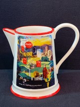 VINTAGE! Coca-Cola &quot;Along the Highway to Anywhere&quot; Pitcher Ceramic Drink Water - £10.08 GBP