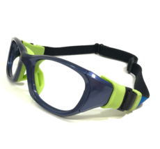 Rec Specs Athletic Goggles Frames RS-51 #647 Polished Blue Green Strap 5... - £52.26 GBP