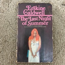 The Last Night of Summer Mystery Paperback Book by Erskine Caldwell Signet 1964 - £9.58 GBP