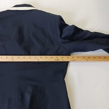 Apart Impressions Women's Blue/White 3-Button Blazer Jacket Size 12 image 5