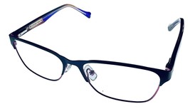 Lucky Womens Eyeglass Rectangle Stainless Steel D101 Purple Metal 53mm - £35.28 GBP