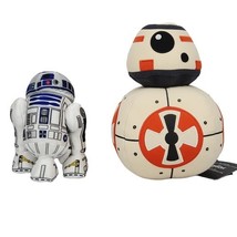 Star Wars 7.5&quot; R2D2 With Rotating Head and 11&quot; BB-8 Plush/Bean Bag - $12.36