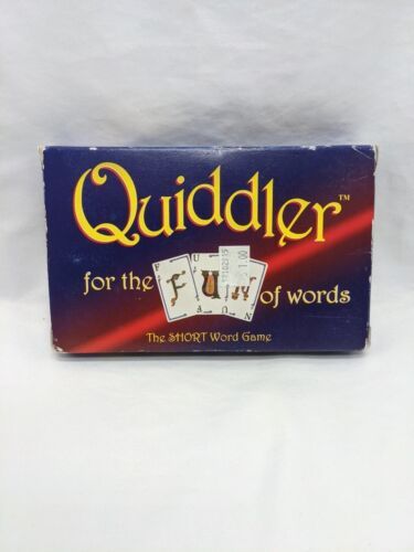 Quiddler For The Fun Of Words Short Word Card Game - $10.02