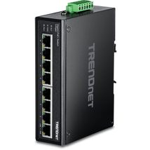 TRENDnet 8-Port Hardened Industrial Unmanaged Gigabit PoE+ DIN-Rail Swit... - $4,295.18 MXN