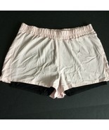 Daisy Fuentes Fit Shorts Women&#39;s Size XL Pink Casual Shorts Lined - $19.52