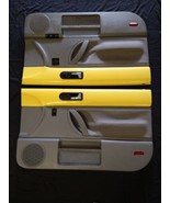 ⭐ 1998-2010 VW Volkswagen &#39;New Beetle&#39; HARDTOP Door Panel Set Yellow/Gra... - $14,583.01 MXN