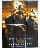 BATMAN BEGINS 17&quot; x 22&quot; Time Warner Cable Advertising Poster 2005 - $13.49