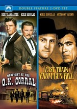 Gunfight At The Ok Corral Last Train From Gun Hill Double Feature - Video NTSC - £10.89 GBP