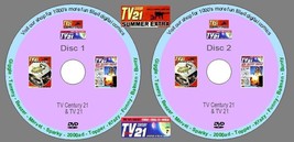 TV Century 21, TV 21 &amp; Action 21. 3 Titles on 2 DVDs. UK Classic Comics - £6.12 GBP