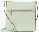Kate Spade Sadie North South Crossbody Light Olive Green Leather Bag K73... - £71.56 GBP