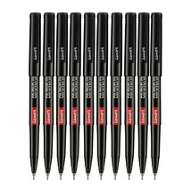 10 Extra Fine Tip Permanent Marker Pen Black CD / DVD/OHP Marker Water P... - $244.82 MXN