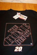 TONY STEWART NASCAR #20 STITCHED T-Shirt MEDIUM NEW - $348.80 MXN