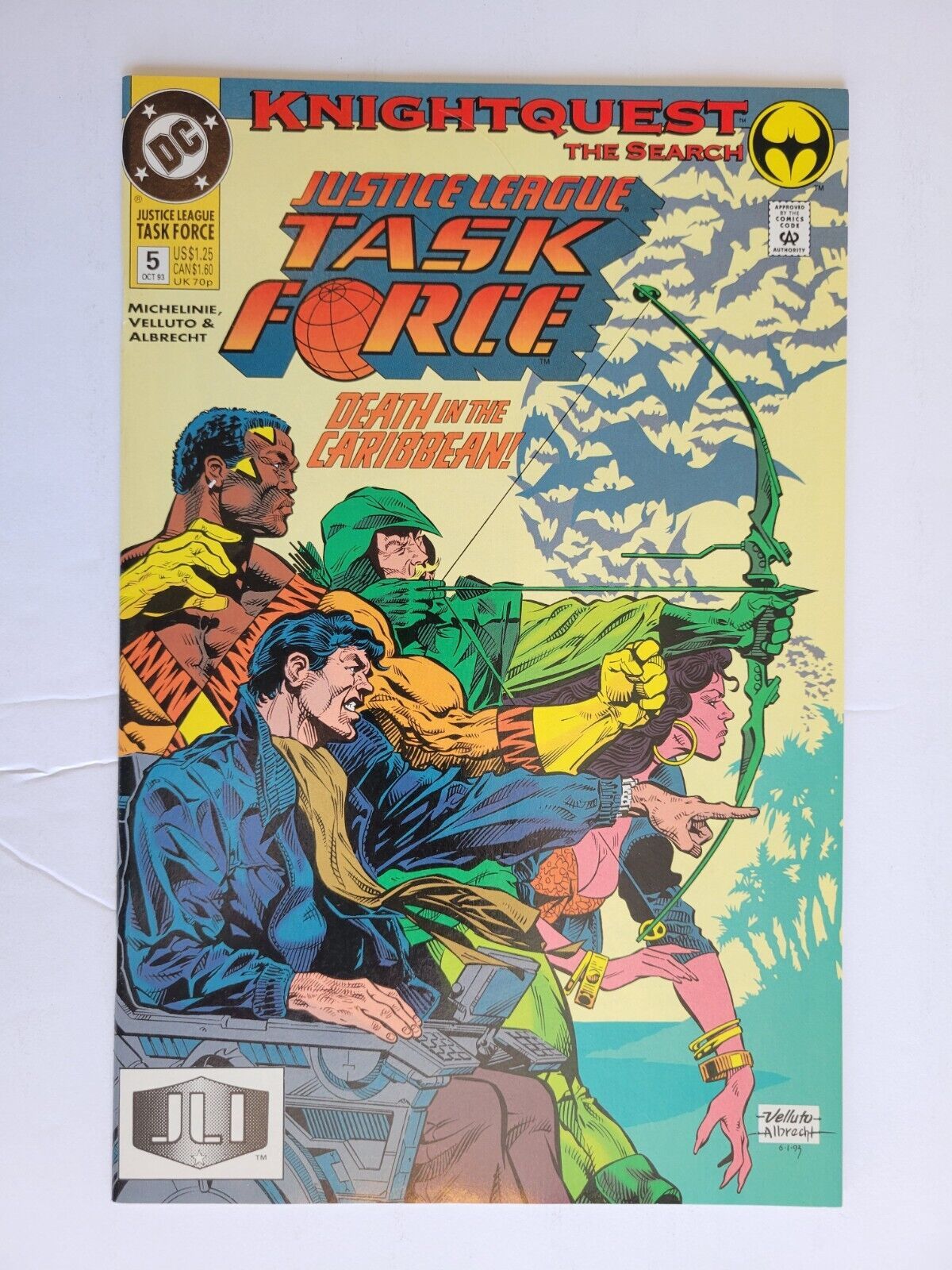 Primary image for ($5 MINIMUM ORDER) JUSTICE LEAGUE TASK FORCE  #5   VF  COMBINE SHIPPING BX2451