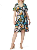New Rachel Rachel Roy June Midnight Combo Dress - Msrp $129.00! - £55.27 GBP