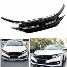 For   10th 2016 2017 2018 Coupe Sedan Front Grille Racing  Upper Bumper Intake H - £335.05 GBP