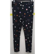 Girl&#39;s Halloween Star Leggings Black Size 5/6 - $15.83