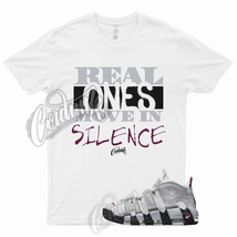 R1 T Shirt for Air More Uptempo Mulberry Grey White Bordeaux Maroon Max Plus 1 - £18.44 GBP+