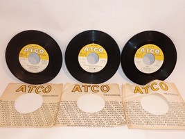 Lot of 3 Vintage Atco Records 45 RPM Records The Bee Gees and Iron Buttery - £17.06 GBP