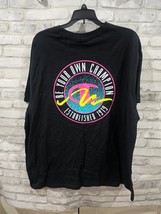 Be Your Own CHAMPION Short Sleeve Shirt Mens XL T-shirt Neon Black NWT - €17,48 EUR