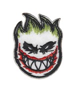 SPITFIRE JOKER IRON ON PATCH 2.8&quot; Skateboard Santa Cruz Thrasher Embroid... - $91.61 MXN