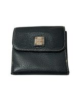 Dooney &amp; Bourke Pebble Grain Slim Card Wallet Card Holder Black - $1,307.01 MXN