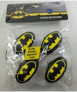 DC Comics Batman Keychain Stress Squishies 4 Pack New Sealed - £11.03 GBP