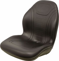 Gehl Skid Steer Black Bucket Seat Fits 3410 4625SX 5640 6635 6640 ETC - $144.99