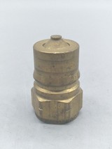 Eaton Hansen B8KP36BS Hydraulic Quick Connect Hose Coupling, Brass Body,... - $49.00 CAD