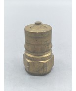 Eaton Hansen B8KP36BS Hydraulic Quick Connect Hose Coupling, Brass Body,... - $49.03 CAD